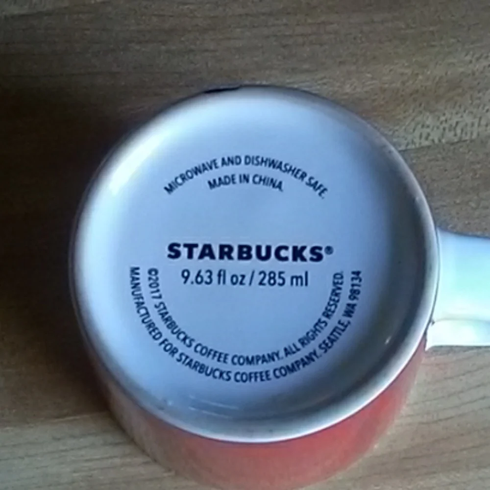 Starbucks Coffee Cup-2017